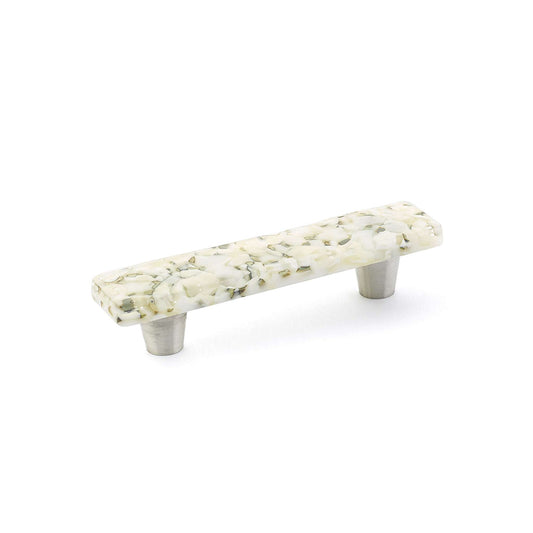 Schaub and Company - Ice Cabinet Pull White Lace Pebbles
