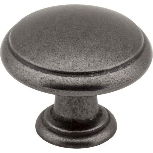 Elements - 1-3/16" Gatsby Cabinet Mushroom Knob - Ring