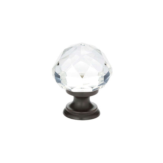 EMTEK - Diamond Glass Cabinet Knob