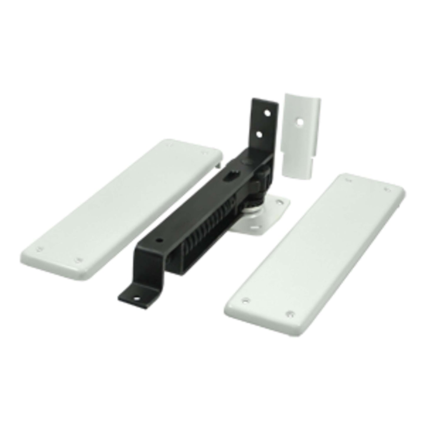 Deltana - Spring Hinge, Double Action w/ Solid Brass Cover Plates