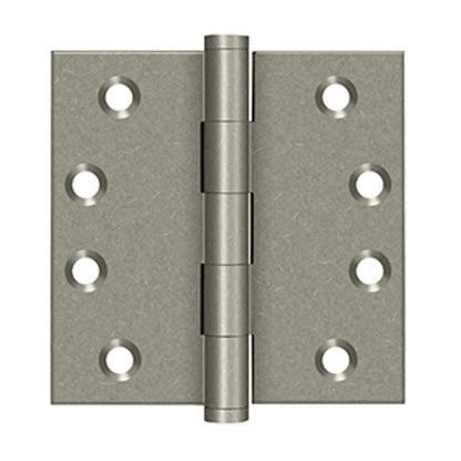 Deltana - 4" x 4" Square Hinges, Distressed Hinges