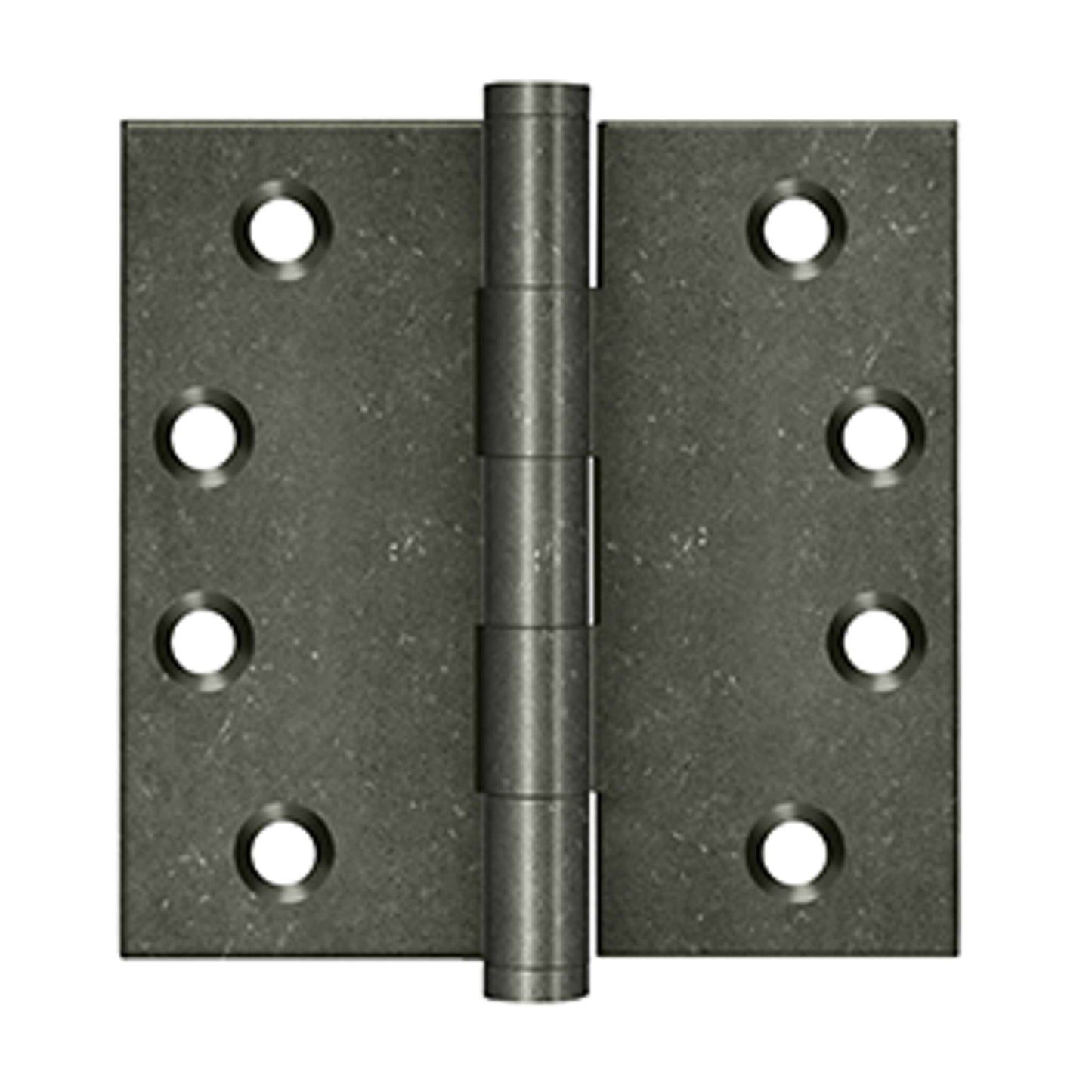 Deltana - 4" x 4" Square Hinges, Distressed Hinges