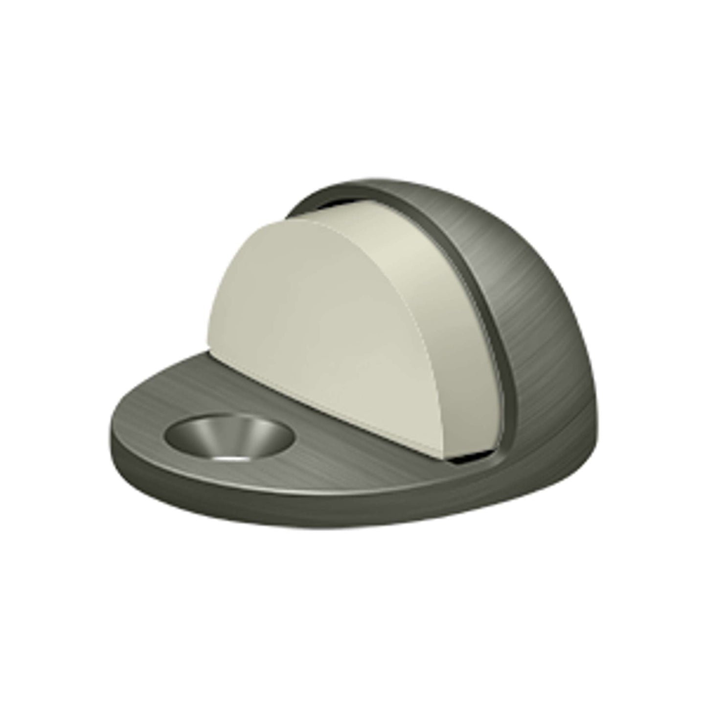 Deltana - Dome Stop Low Profile, Solid Brass