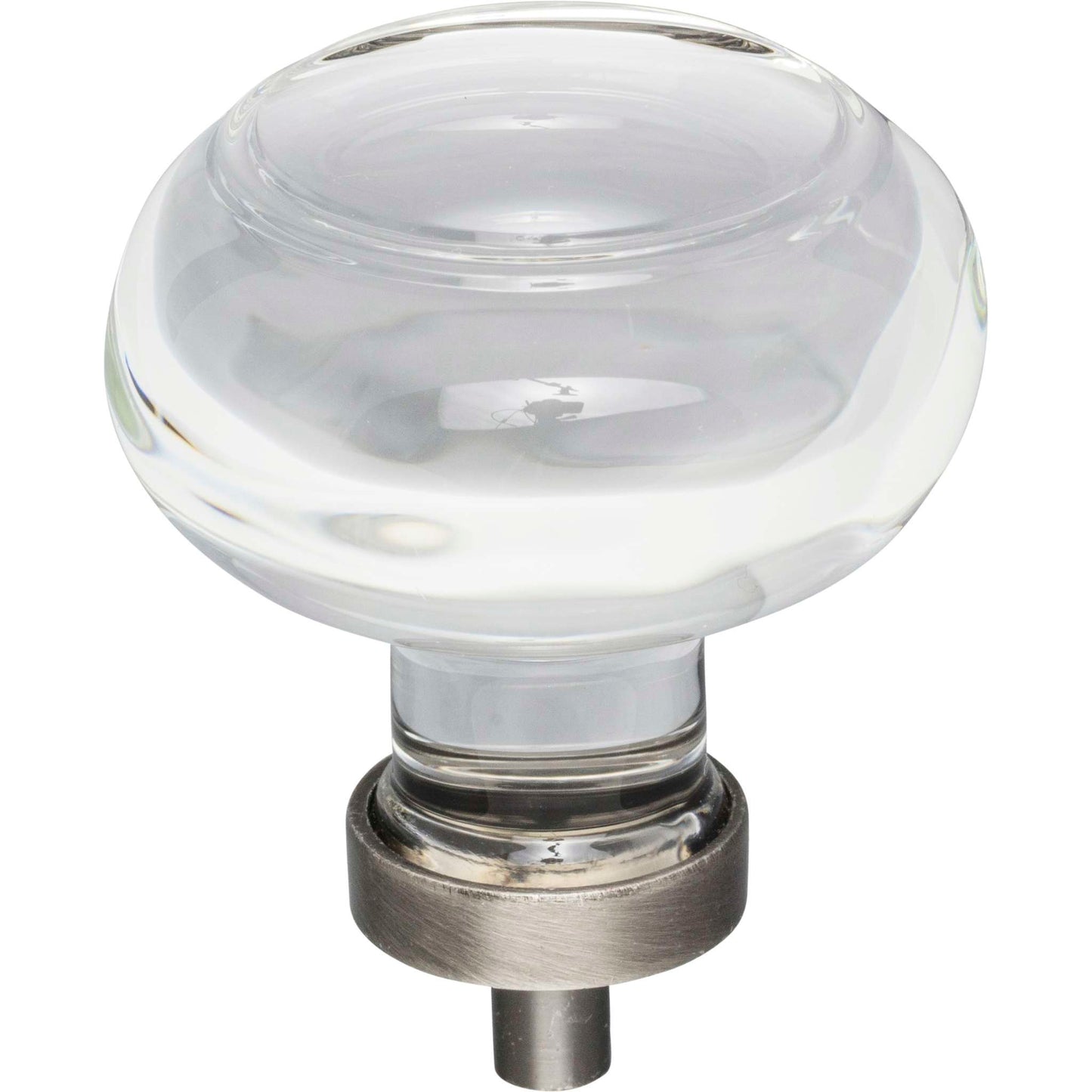 Jeffrey Alexander - Harlow Button Glass Cabinet Knob