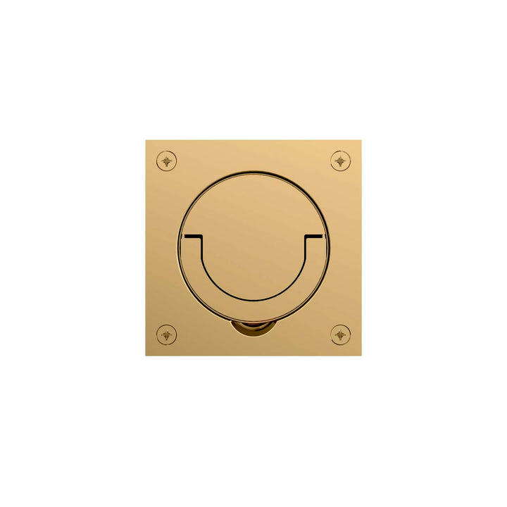 Baldwin Hardware Corporation - Estate - 0397 - Flush Cup Handle & Ring Pull