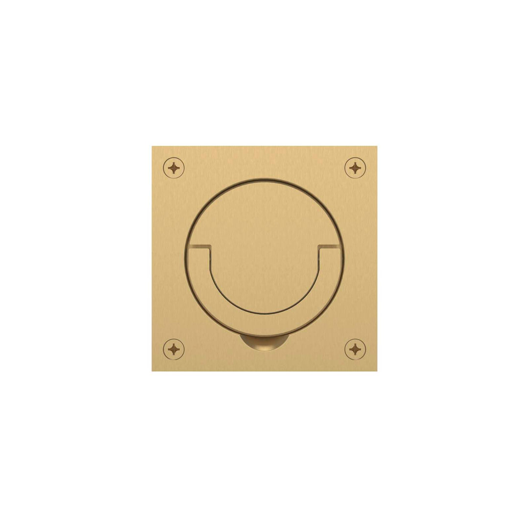 Baldwin Hardware Corporation - Estate - 0397 - Flush Cup Handle & Ring Pull