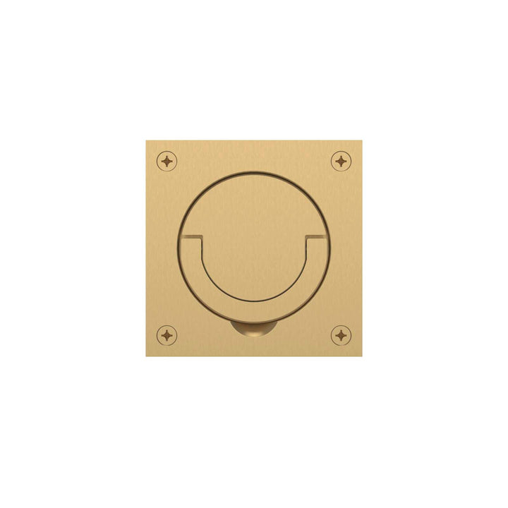 Baldwin Hardware Corporation - Estate - 0397 - Flush Cup Handle & Ring Pull