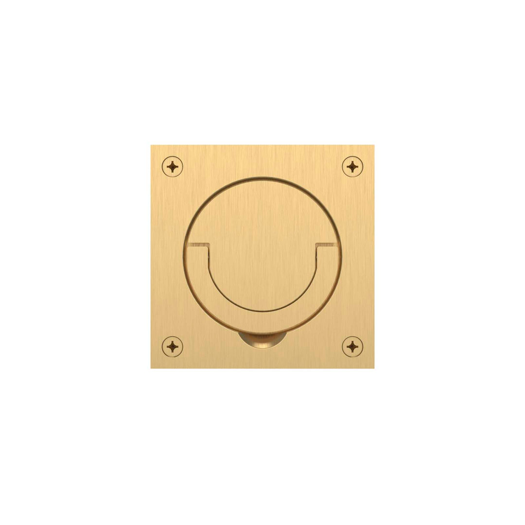 Baldwin Hardware Corporation - Estate - 0397 - Flush Cup Handle & Ring Pull