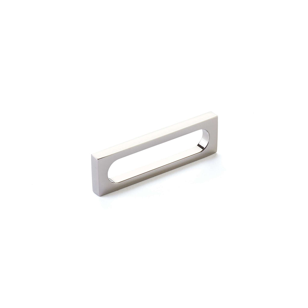 Schaub and Company - Cafe Cabinet Pull Modern Oval Slot