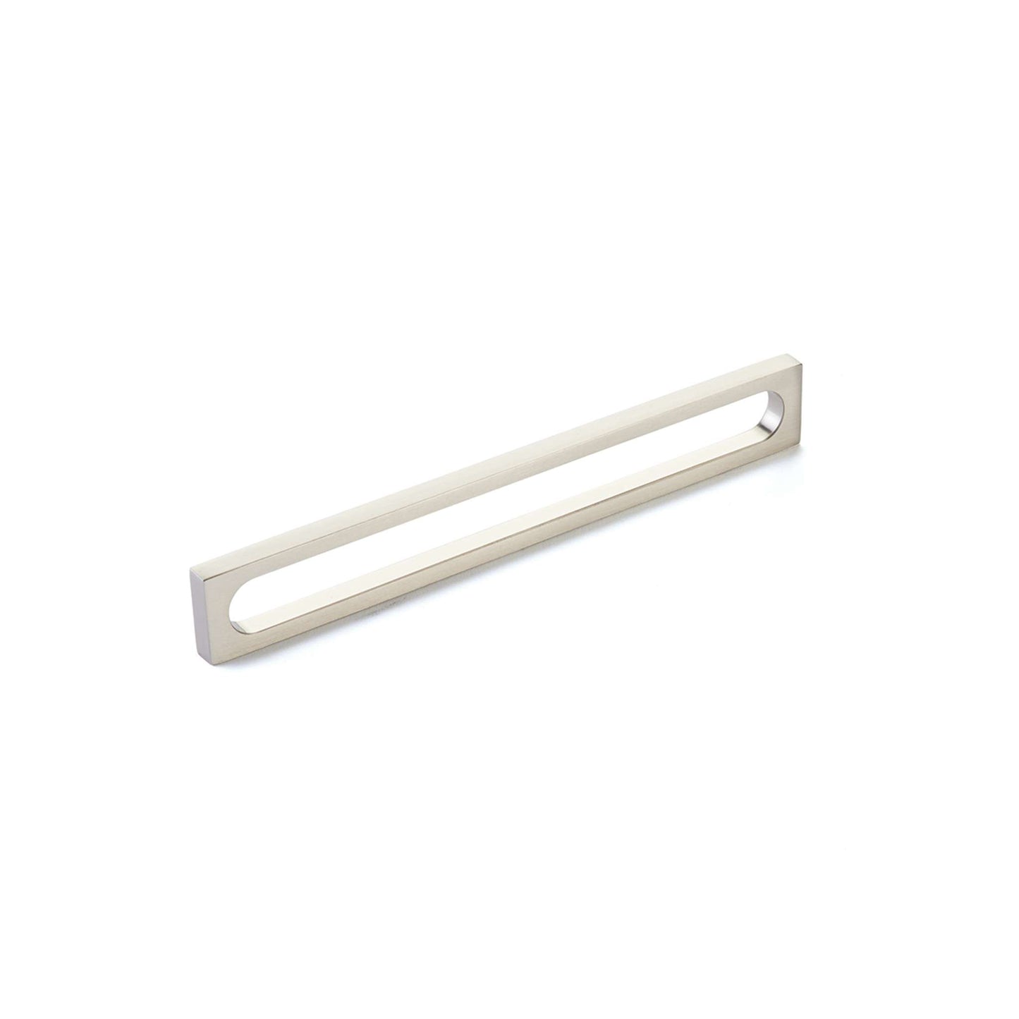 Schaub and Company - Cafe Cabinet Pull Modern Oval Slot