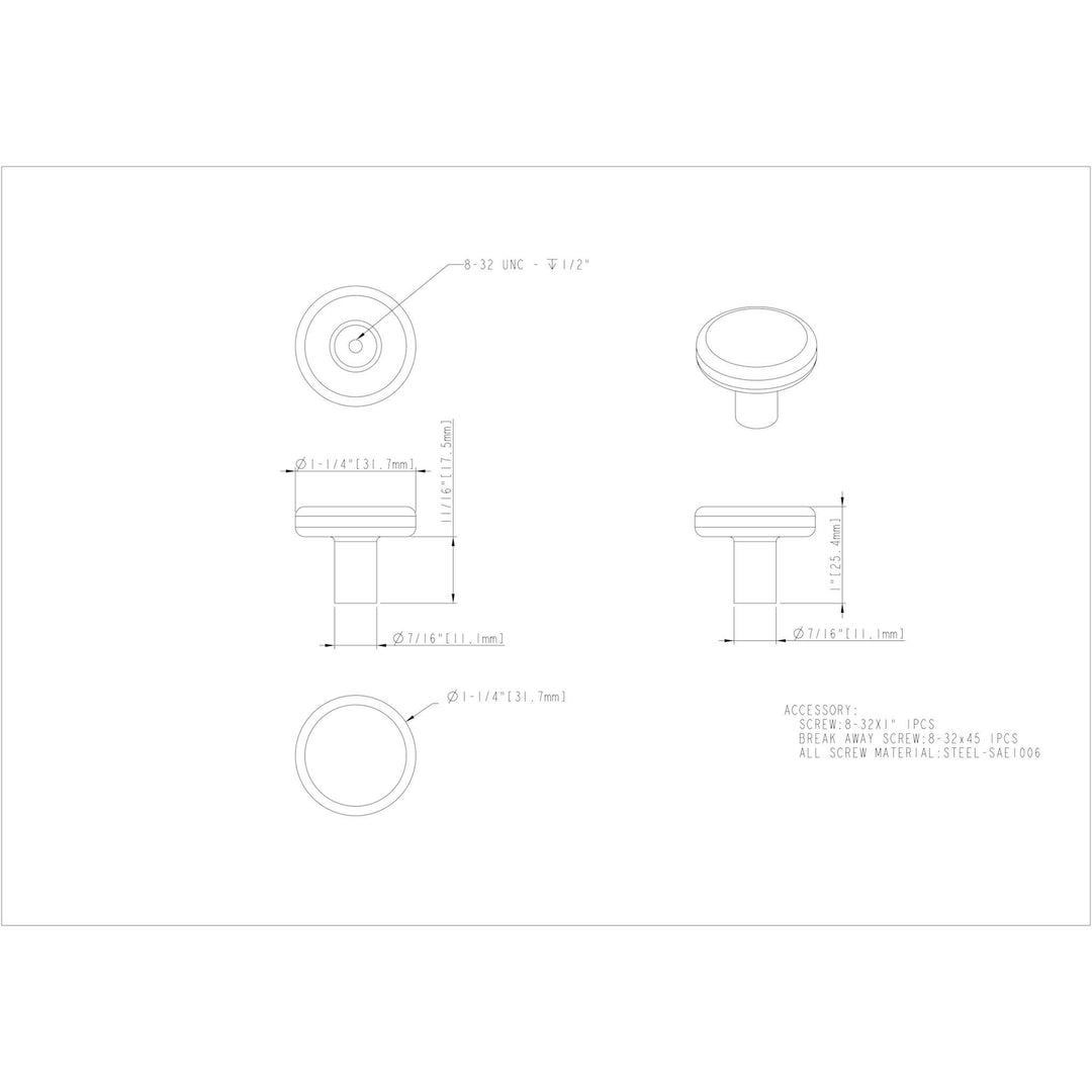 Elements - Gibson Knobs