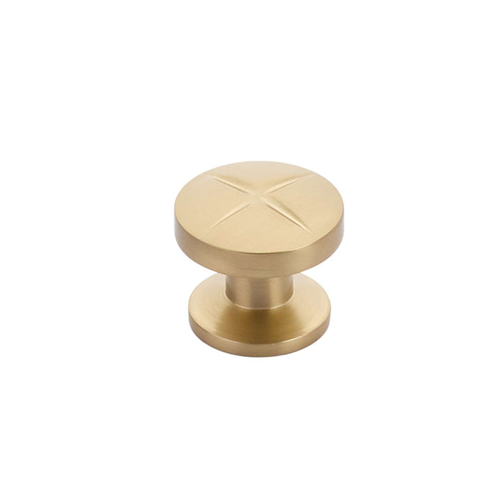 Schaub and Company - Northport Cabinet Knob Round - Dimple