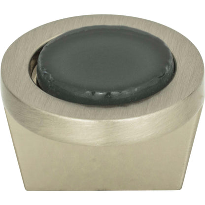 Atlas - Spa Black Round Knob