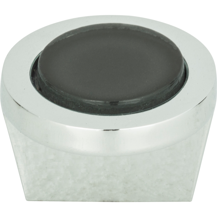 Atlas - Spa Black Round Knob