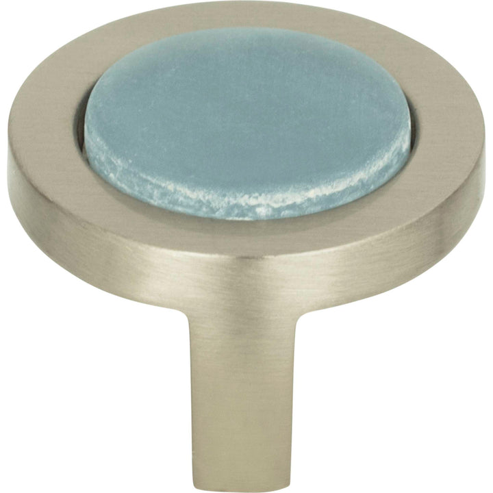 Atlas - Spa Blue Round Knob