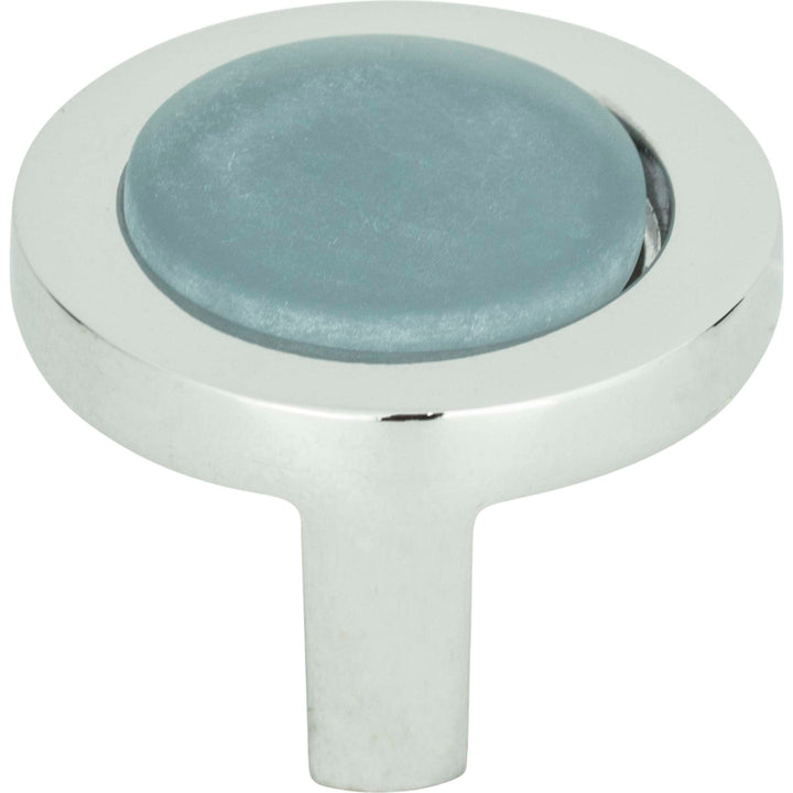 Atlas - Spa Blue Round Knob