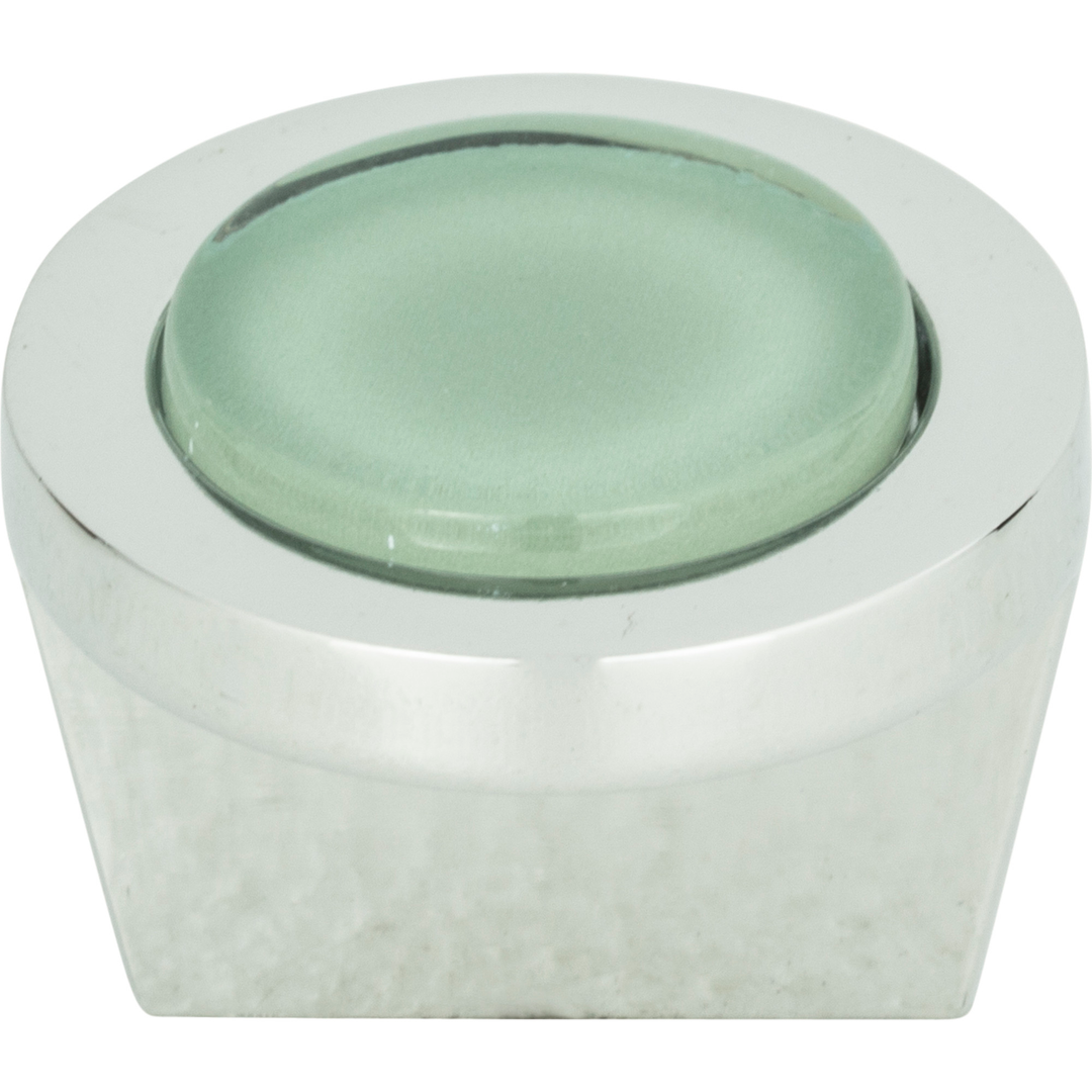 Atlas - Spa Green Round Knob