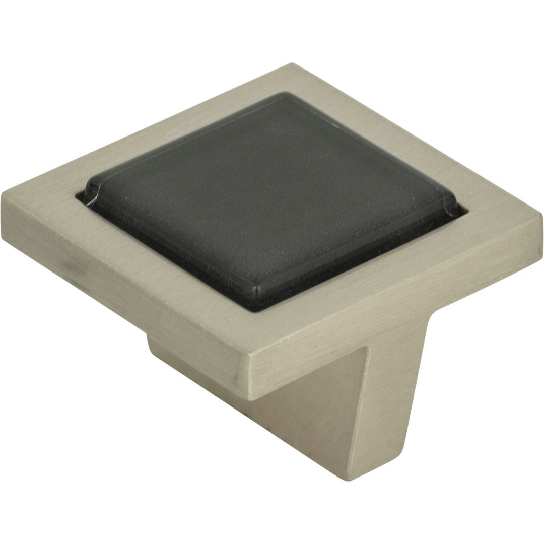 Atlas - Spa Black Square Knob