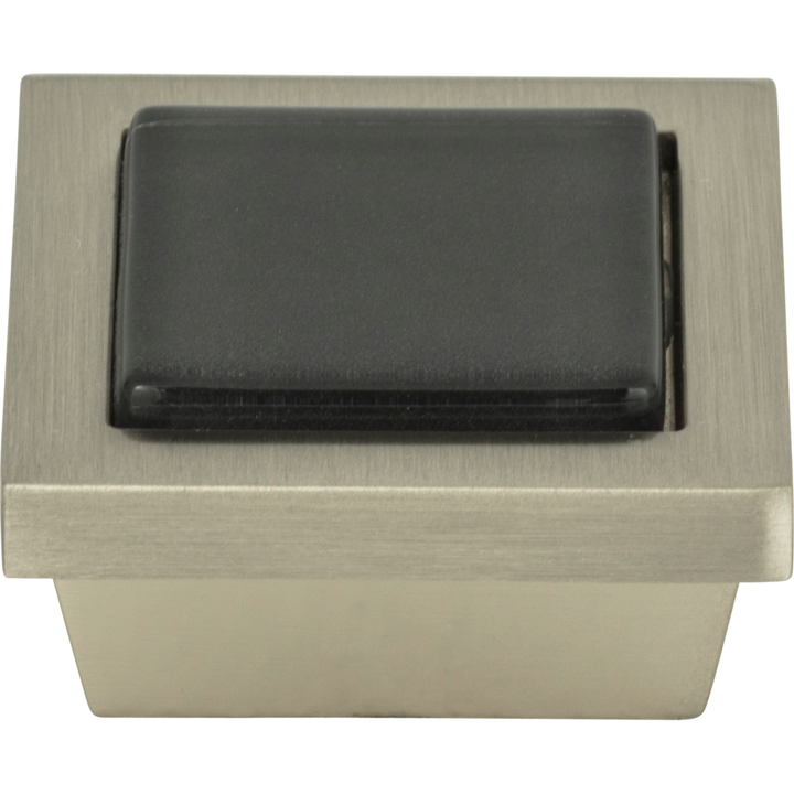 Atlas - Spa Black Square Knob