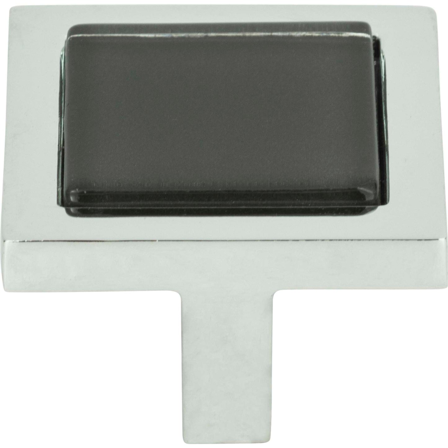 Atlas - Spa Black Square Knob