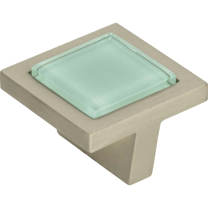 Atlas - Spa Green Square Knob