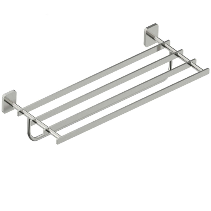 Kartners - Milan Towel Shelf With Towel Bar 24"