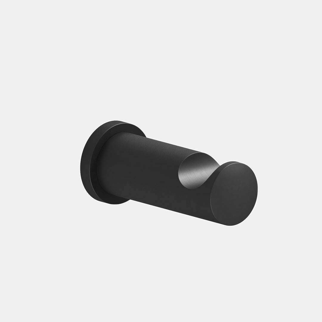 Colonial Bronze 3004 Round Hook in Matte Satin Black