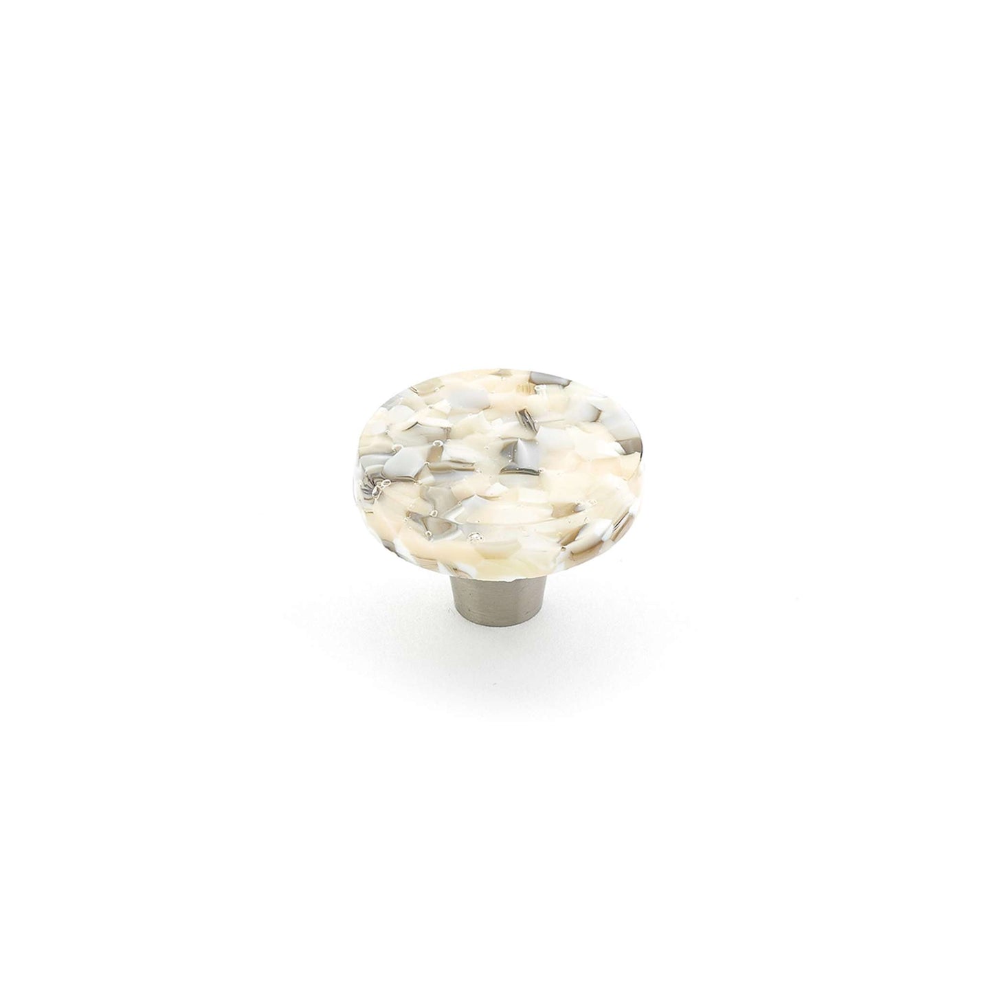 Schaub and Company - Ice Cabinet Knob Round Sable Pebbles