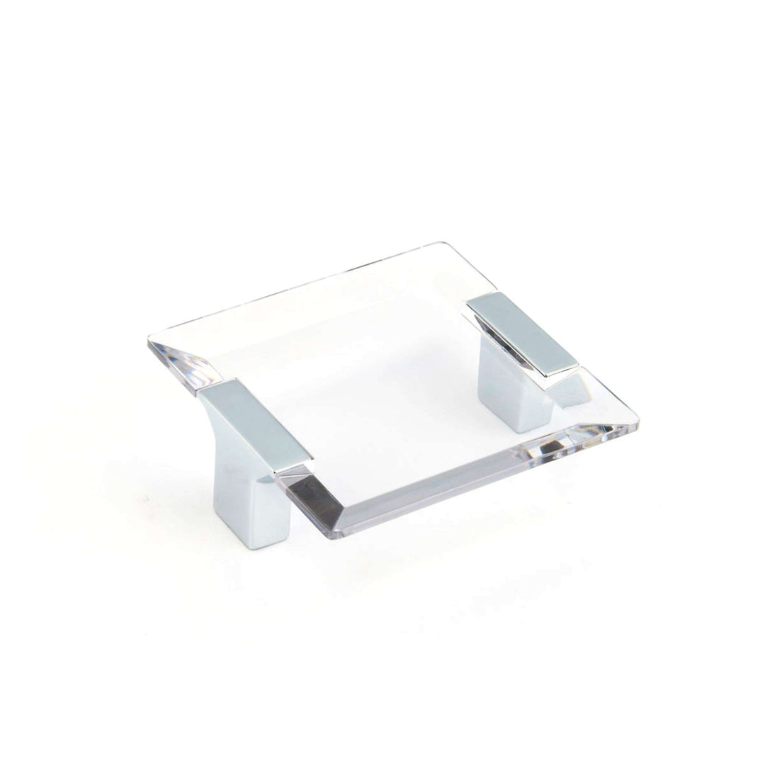 Schaub and Company - Positano Cabinet Pull Clear Acrylic