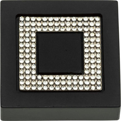 Atlas - Crystal Square Inset Knob