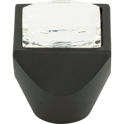 Atlas - Crystal Large Square Knob