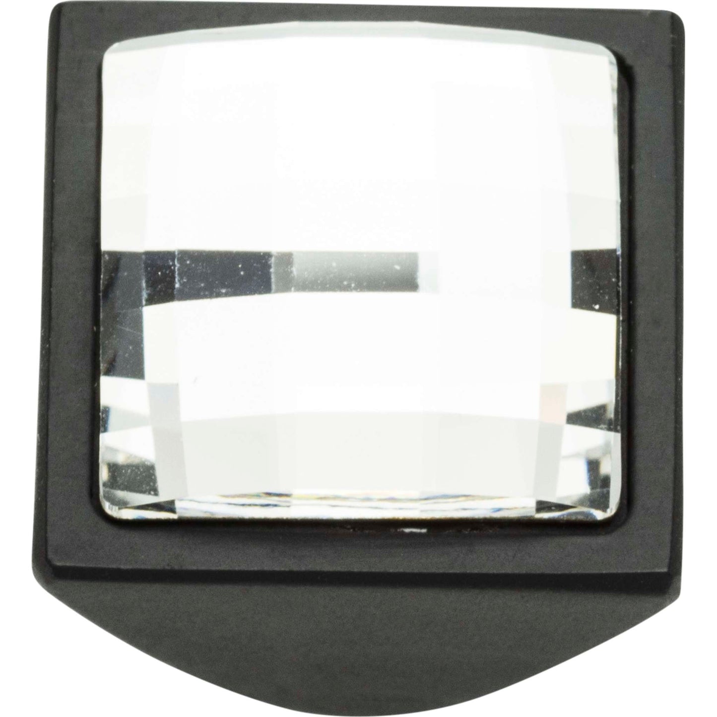 Atlas - Crystal Large Square Knob