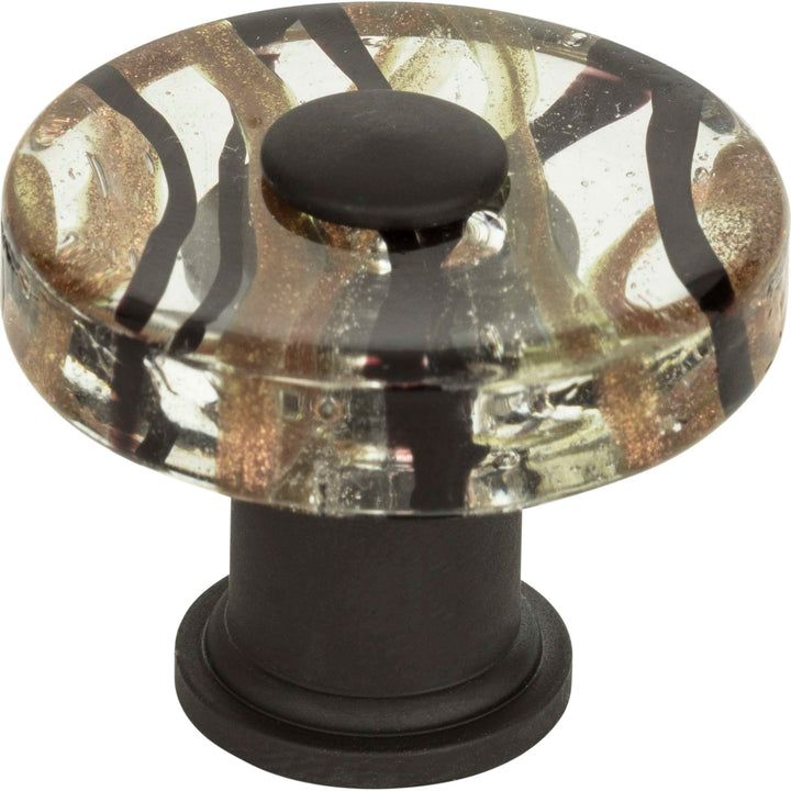 Atlas - Milky Way Glass Round Knob