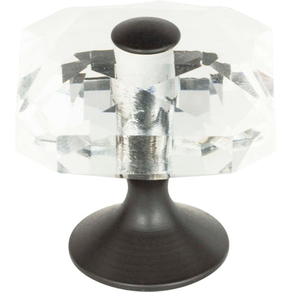 Atlas - Crystal Large Square Knob