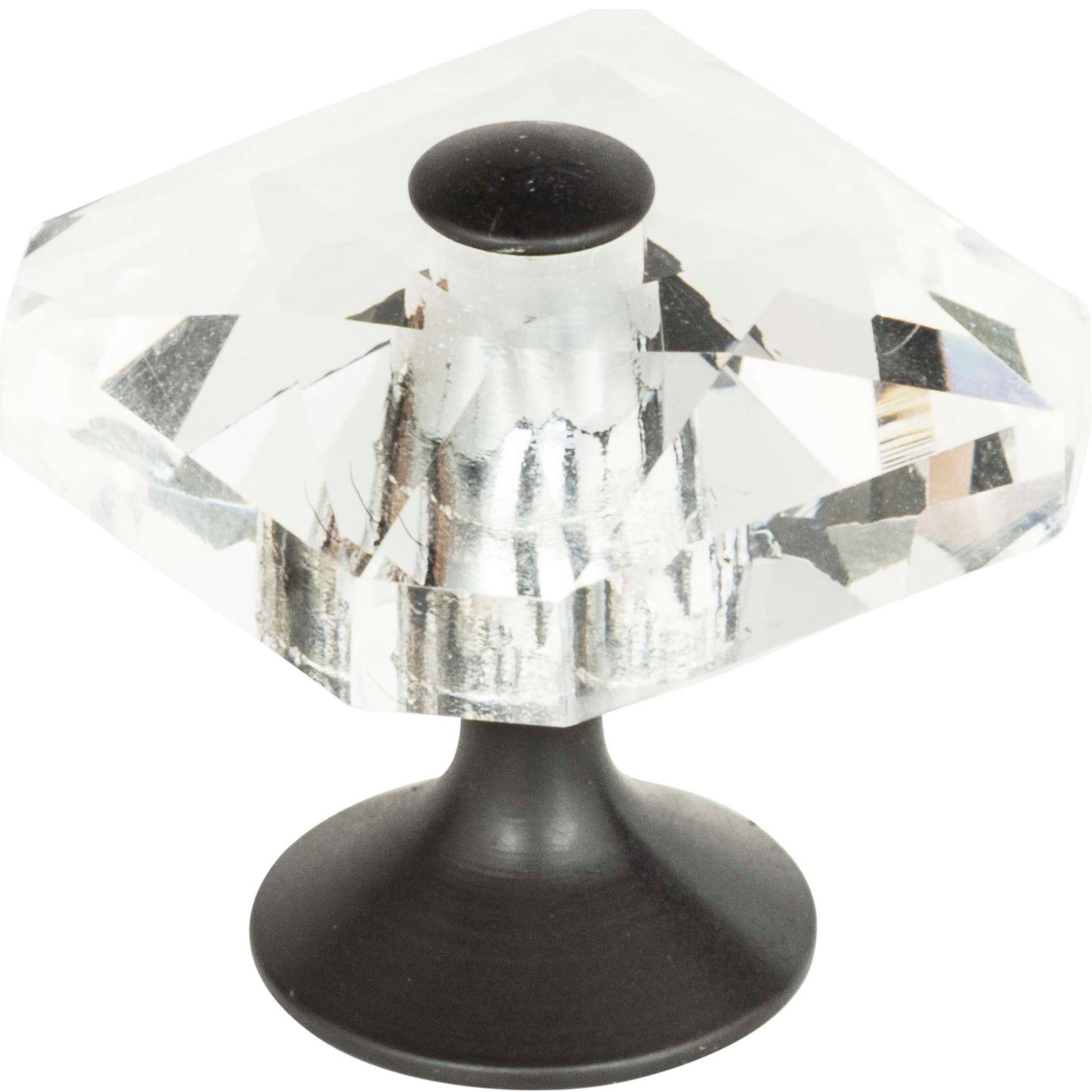 Atlas - Crystal Large Square Knob