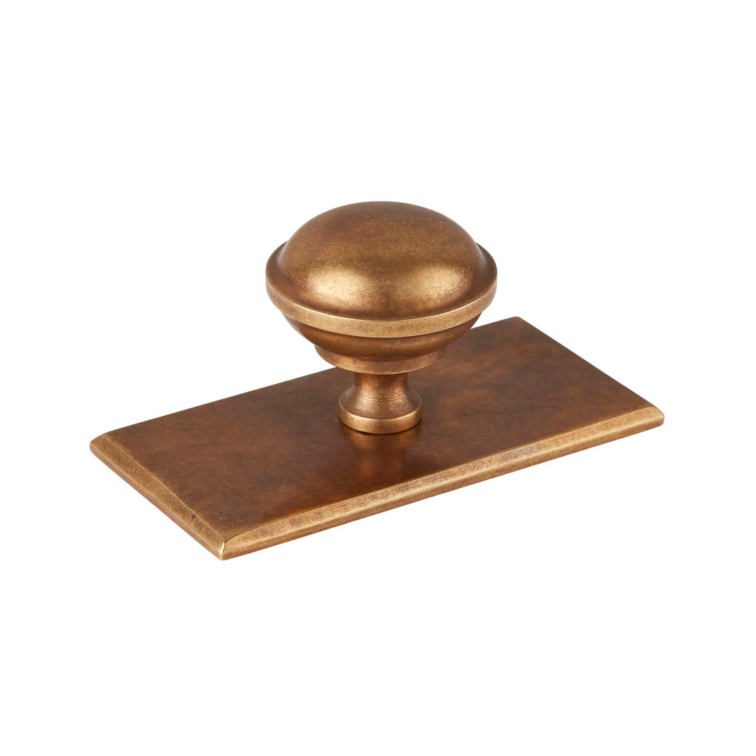 Armac Martin - Queslett Knob Rectangle Plate