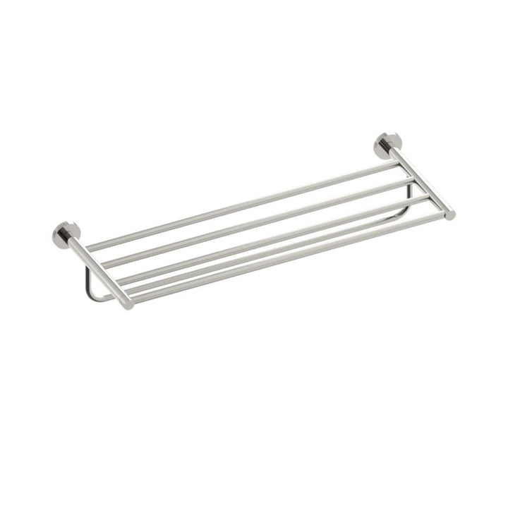 Kartners - Circo Knurled Towel Shelf W/ Towel Bar 24"
