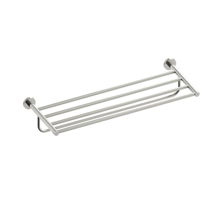 Kartners - Circo Knurled Towel Shelf W/ Towel Bar 24"