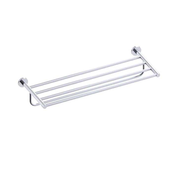 Kartners - Circo Knurled Towel Shelf W/ Towel Bar 24"