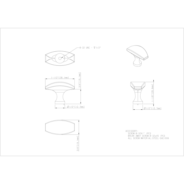 Elements - Cosgrove Knobs