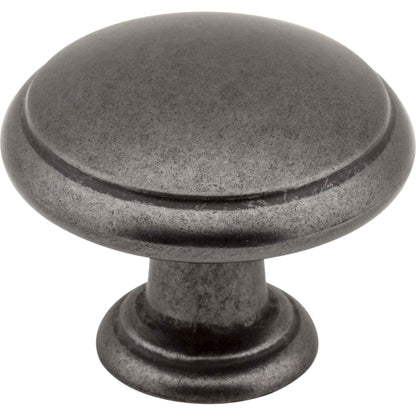 Elements - 1-3/16" Gatsby Cabinet Mushroom Knob - Ring