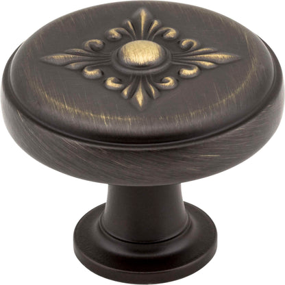 Jeffrey Alexander - 1-3/8" Baroque Lafayette Cabinet Knob