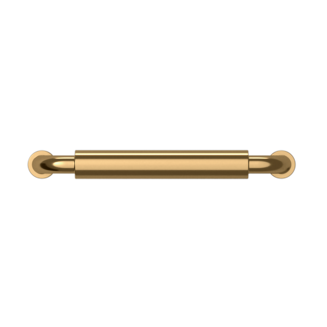 Non-lacquered Brass 4" CTC