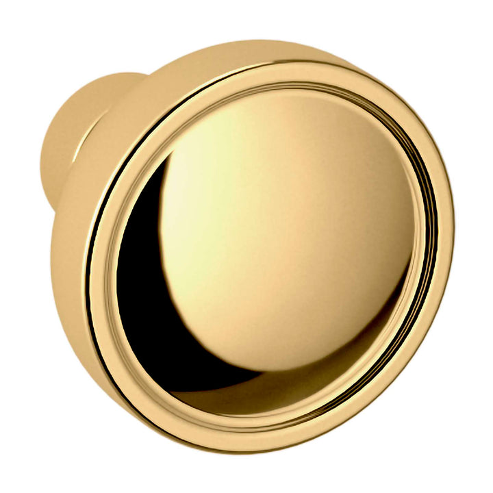 Non-lacquered Brass (shown new — living finish, patinas over time)