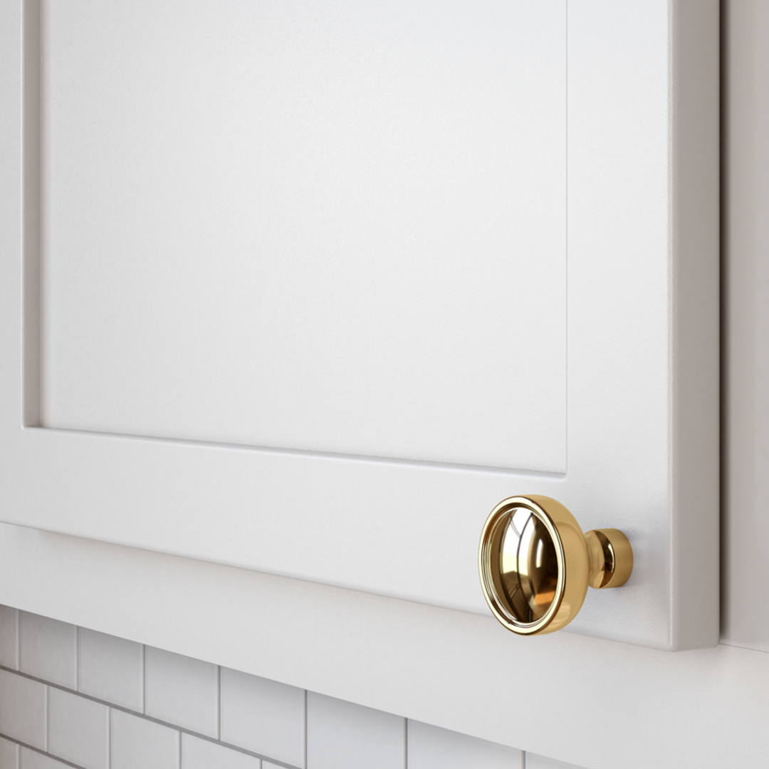 Lifetime (PVD) Polished Brass 1.25"