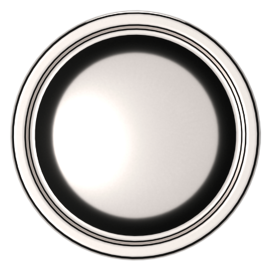 Lifetime (PVD) Polished Nickel 1.25"