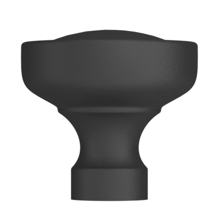 Satin Black 1.25"