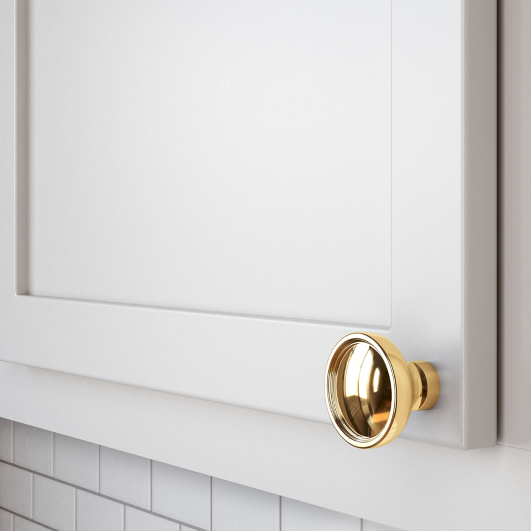Lifetime (PVD) Polished Brass 1.5"