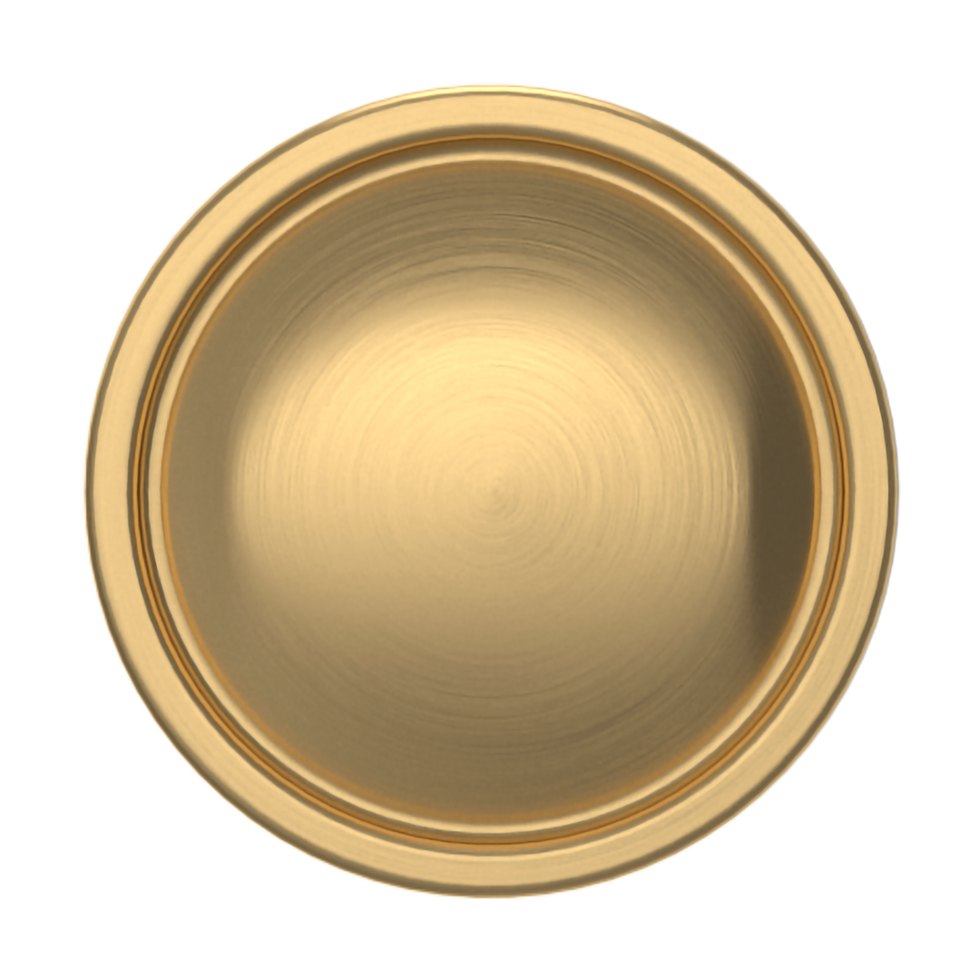 Lifetime (PVD) Satin Brass 1.5"
