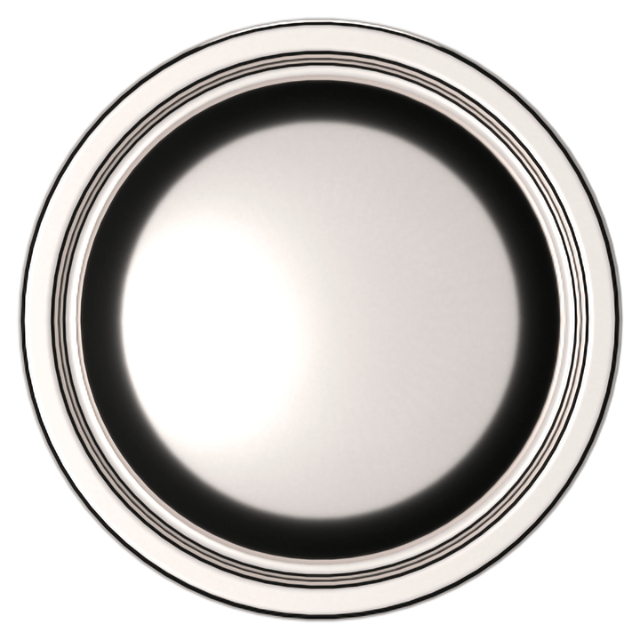 Lifetime (PVD) Polished Nickel 1.5"